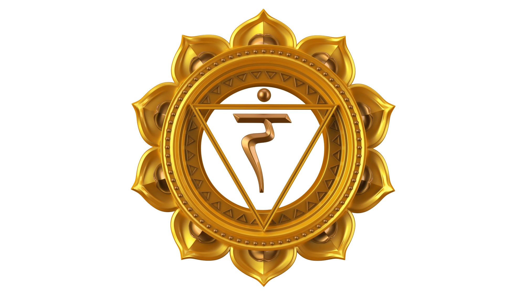 Image of the Manipura Chakra symbol
