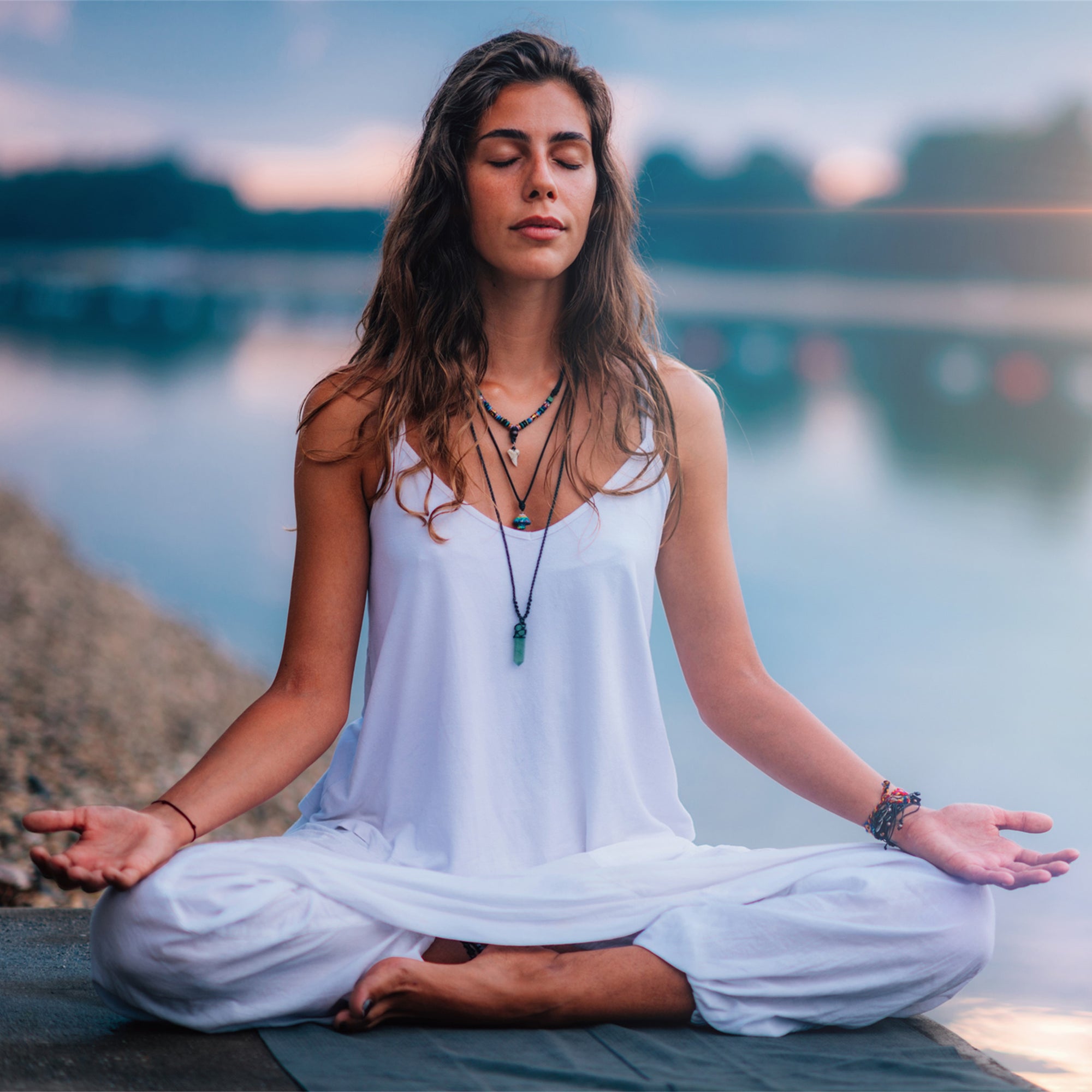 Lady Meditating